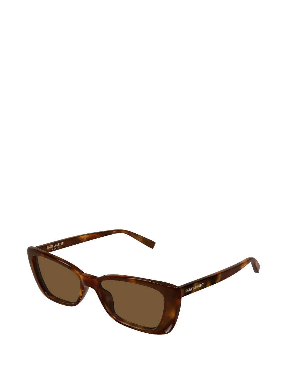 Saint Laurent Eyewear SL 943 zonnebril met schildpadschild-design Bruin