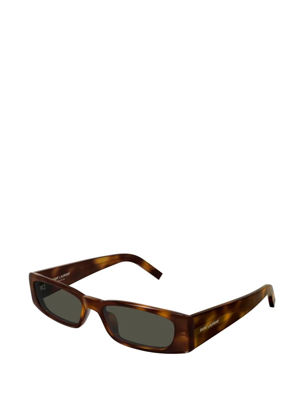 Saint Laurent Eyewear SL 942 zonnebril met rechthoekig montuur Bruin