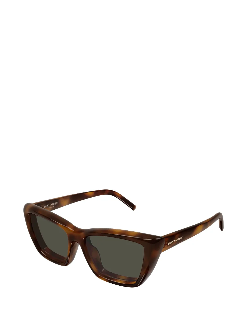 Saint Laurent Eyewear SL 276 MICA PLUMP zonnebril met cat-eye-montuur Bruin