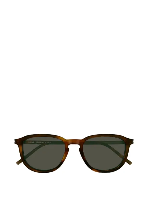 Saint Laurent Eyewear SL 939 tortoiseshell-effect round-frame sunglasses