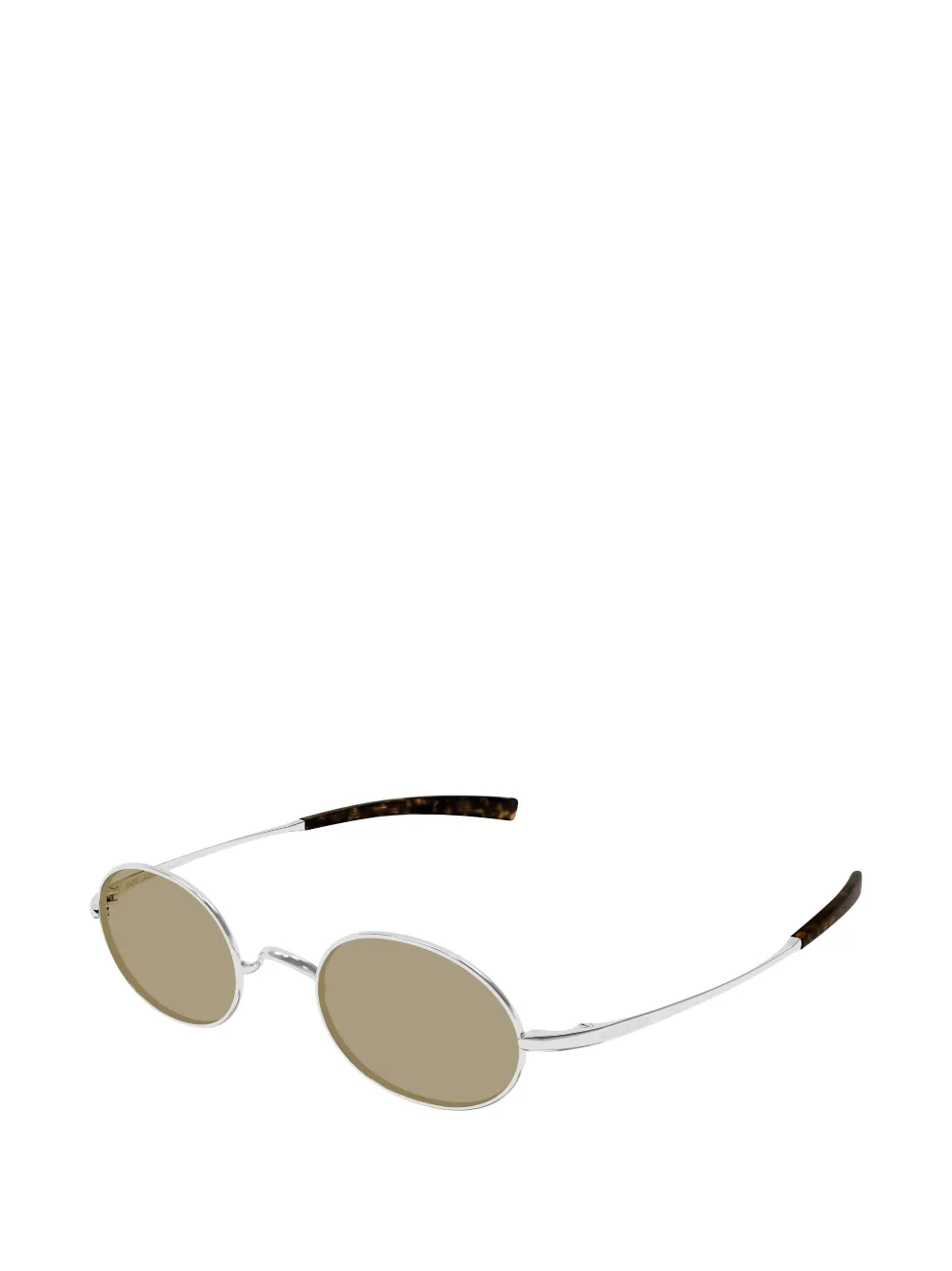 Saint Laurent Eyewear SL 948 T zonnebril met ovalen montuur Zilver