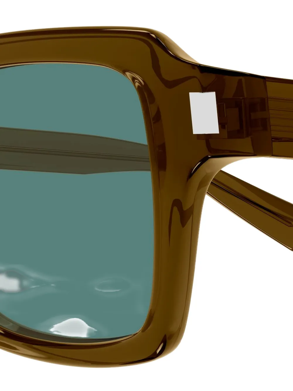 Saint Laurent Eyewear SL 947 zonnebril met vierkant montuur Bruin