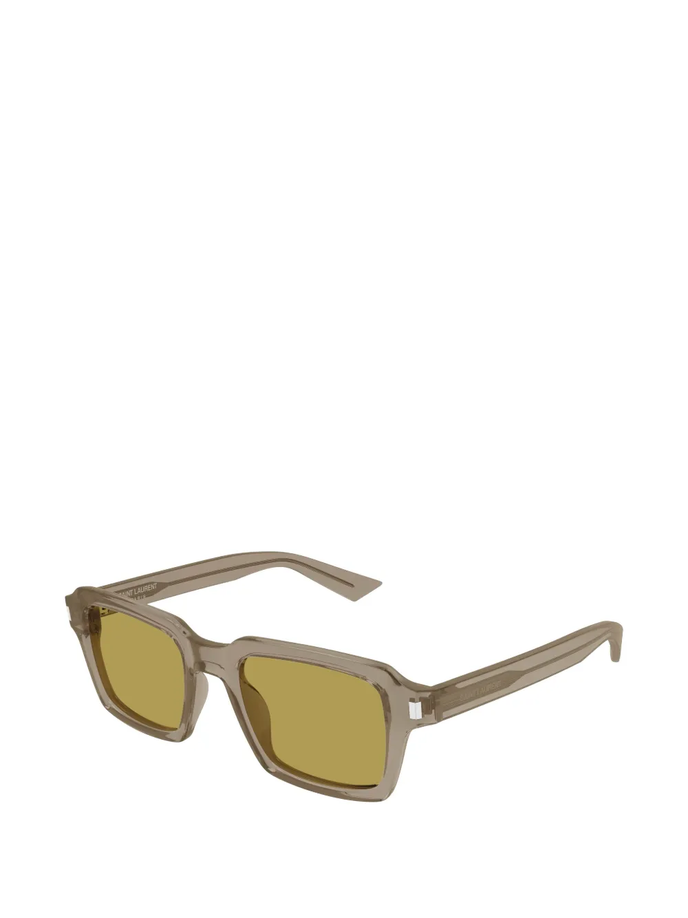 Saint Laurent Eyewear SL 947 zonnebril met vierkant montuur Beige