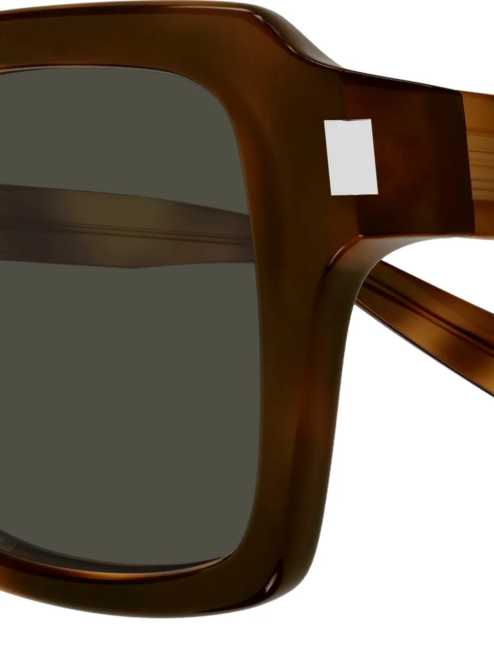 Saint Laurent Eyewear SL 947 zonnebril met vierkant montuur Bruin