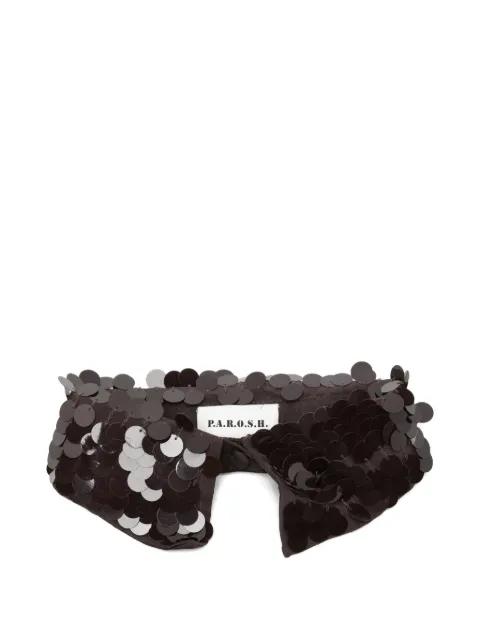 P.A.R.O.S.H. sequin-embellished collar