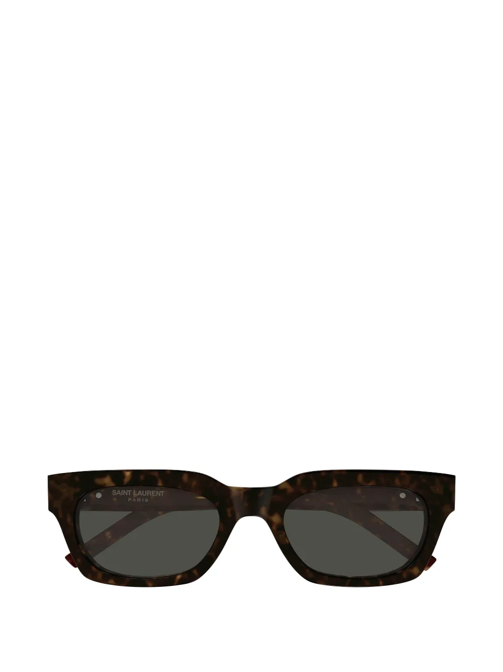 Saint Laurent Eyewear tortoiseshell-effect rectangle-frame sunglasses