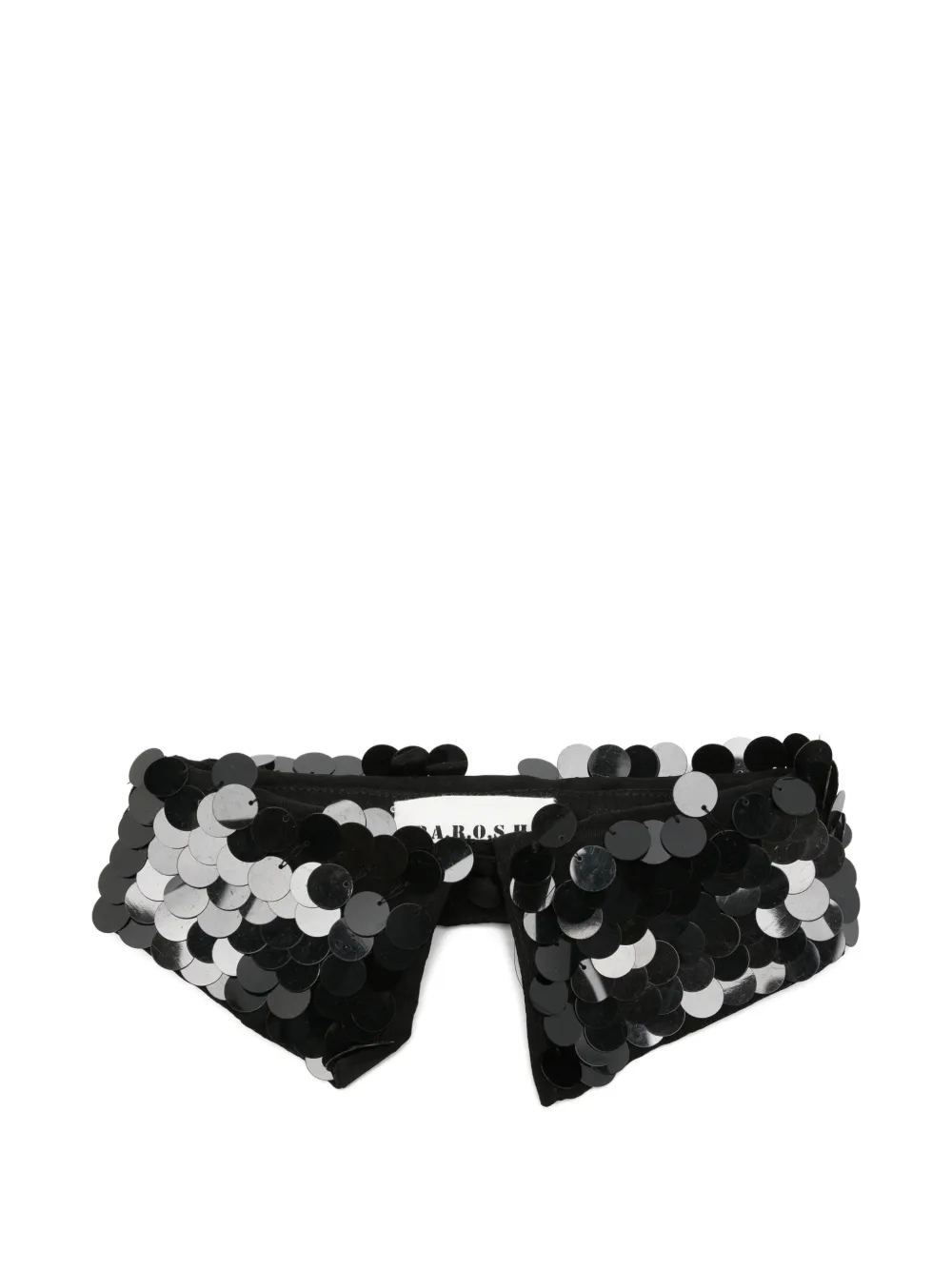P.A.R.O.S.H. sequin-embellished collar - Nero