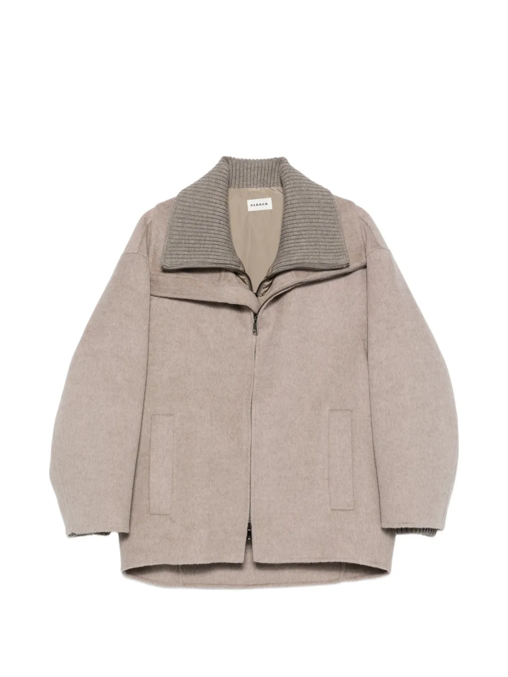 P.A.R.O.S.H. quilted-panel layered jacket