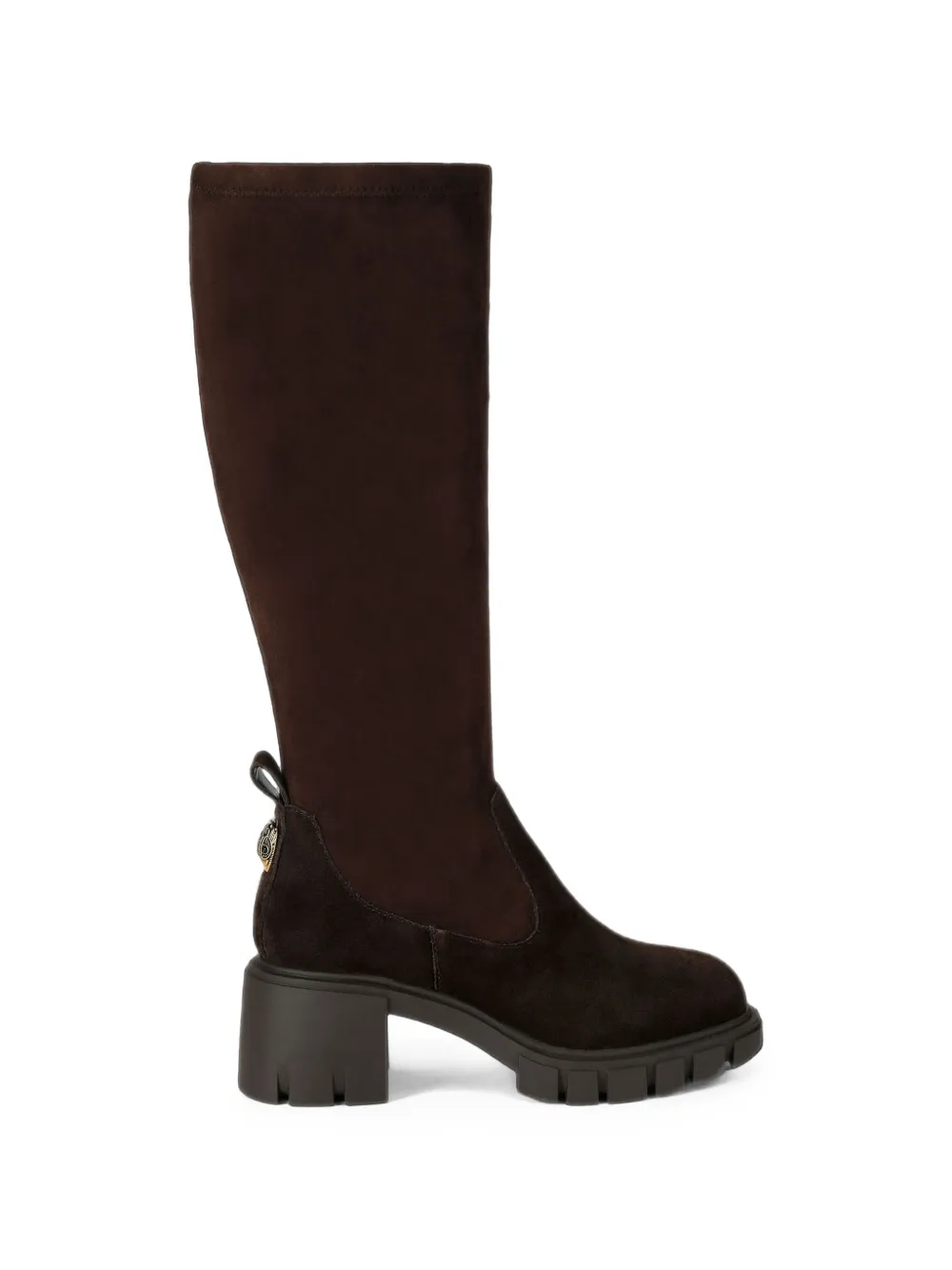 Kurt Geiger London Step eagle-plaque knee-high boots