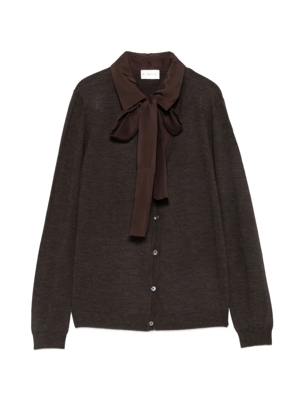 P.A.R.O.S.H. Lwynford bow-detail layered cardigan