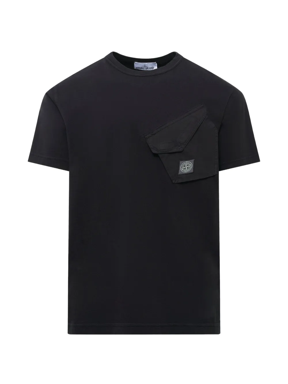 Stone Island 2100008 organic cotton jersey T-shirt - Schwarz