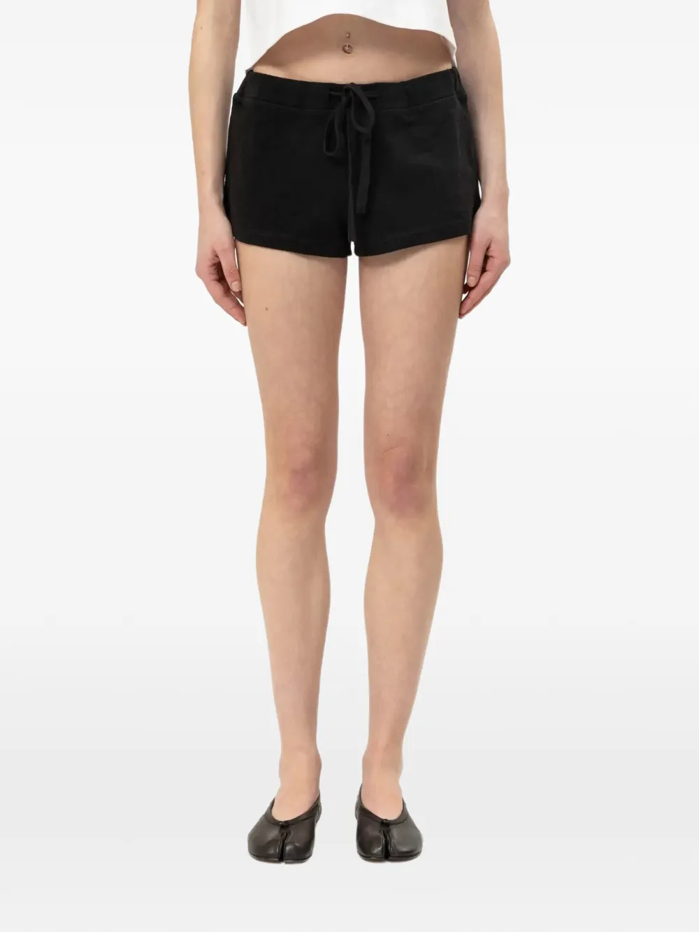 ENTIRE STUDIOS drawstring mini shorts
