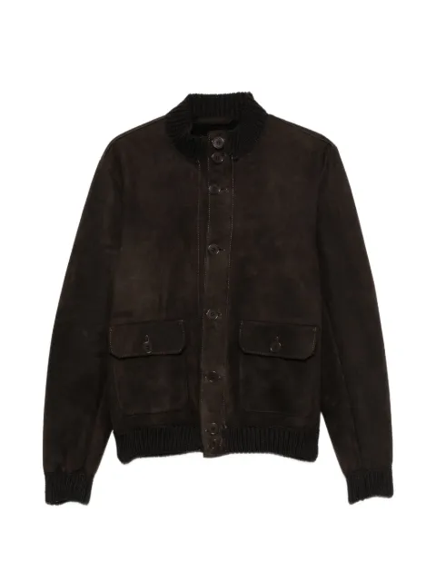 Salvatore Santoro button-up suede jacket
