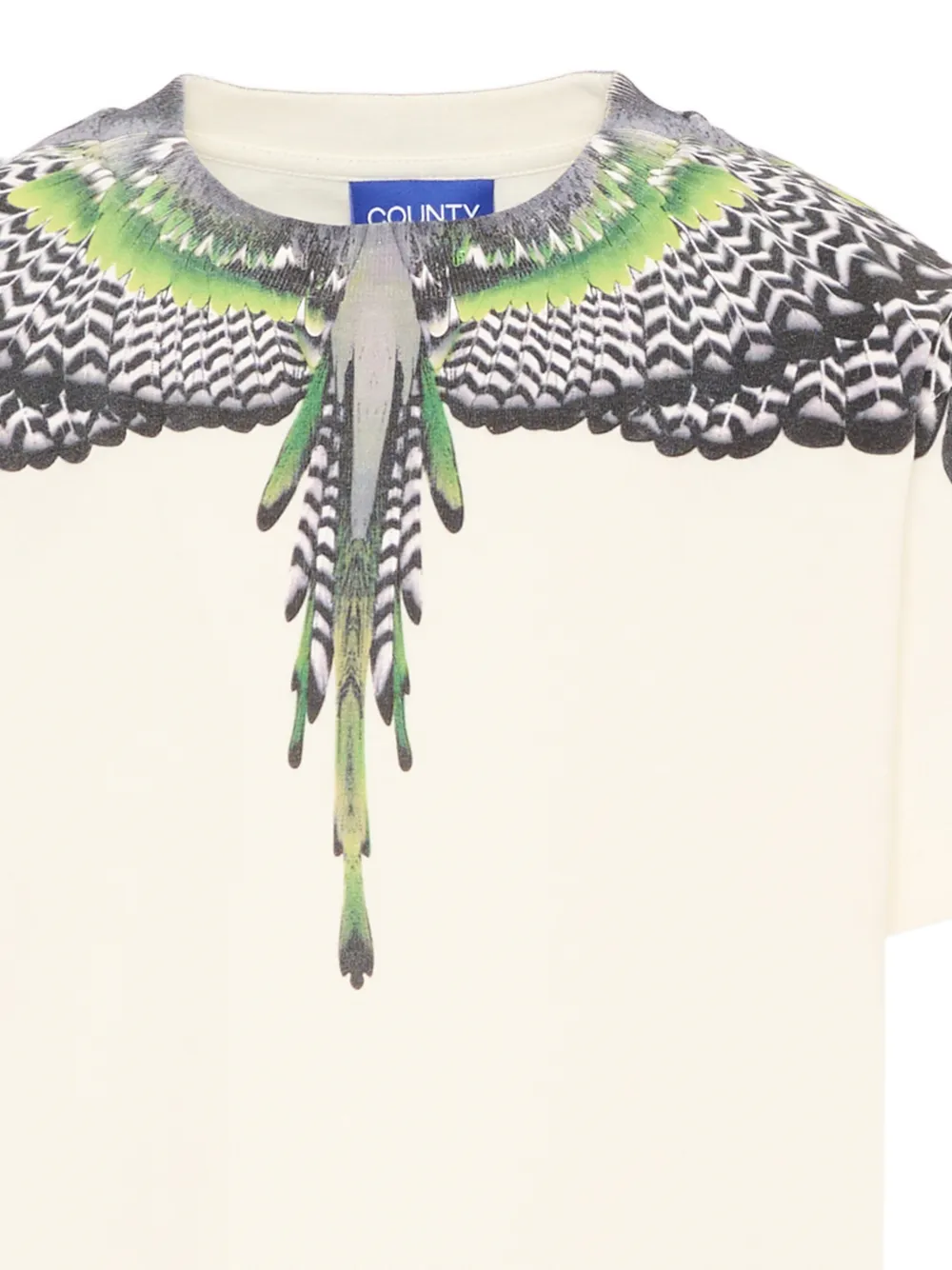 COUNTY OF MILAN KIDS Wings-print T-shirt Wit