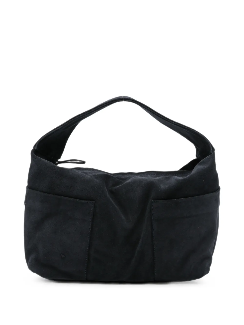 Gimaguas suede panelled tote bag - Blu