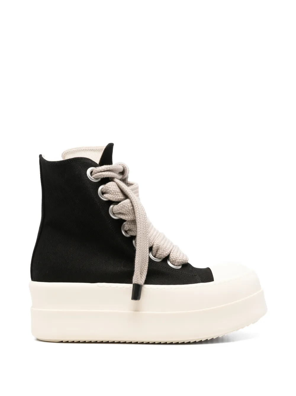 Rick Owens DRKSHDW chunky-lace platform sneakers - Black