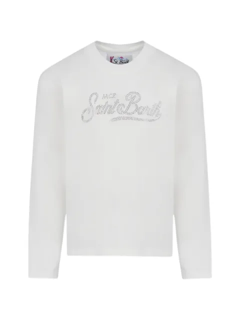 MC2 Saint Barth Kids Penny ロゴ ロングTシャツ