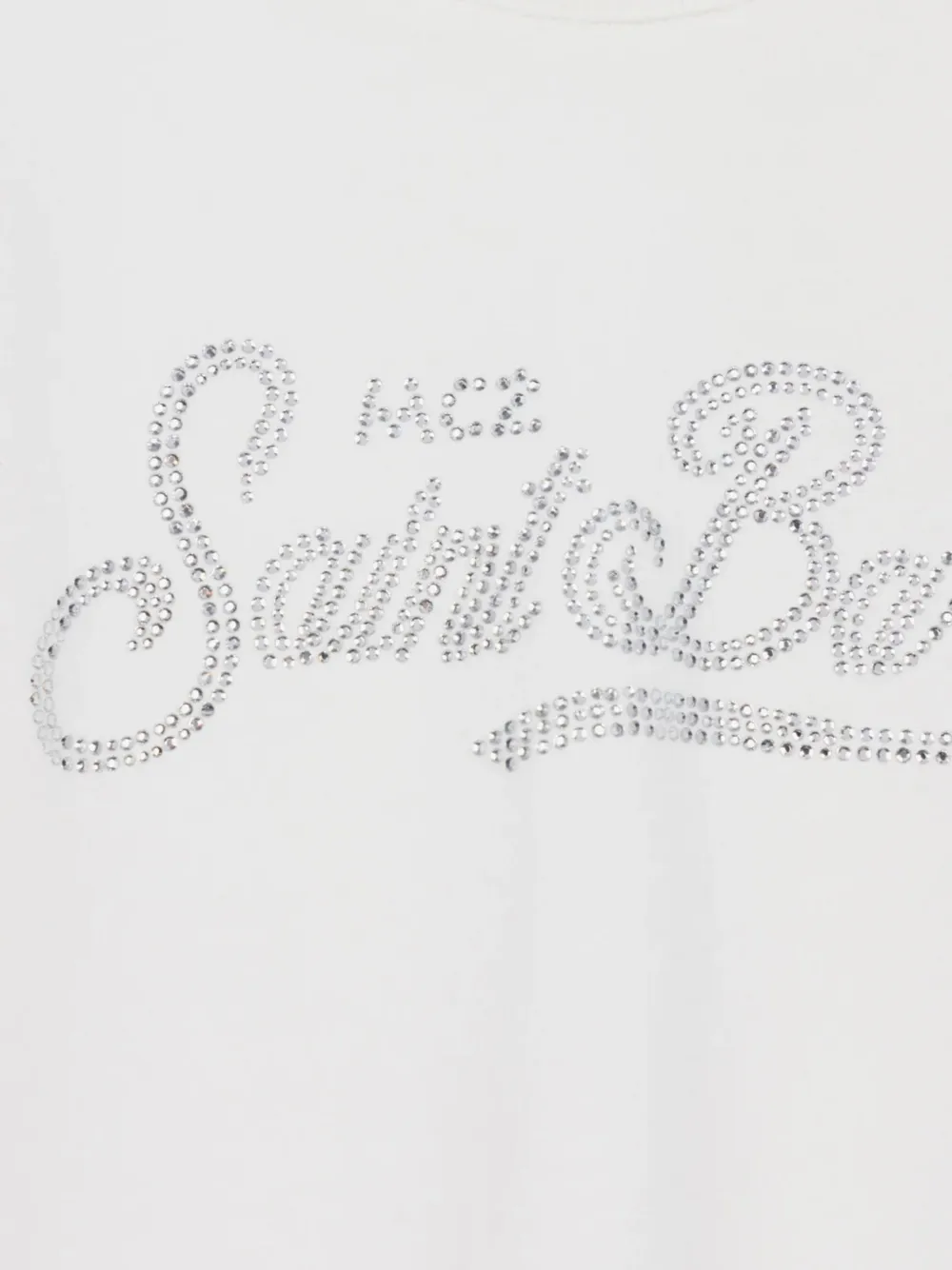 MC2 Saint Barth Kids Penny logo-embellished long-sleeve T-shirt Wit
