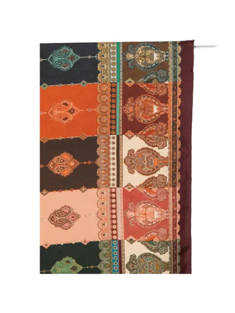 ZIMMERMANN paisley-print striped scarf