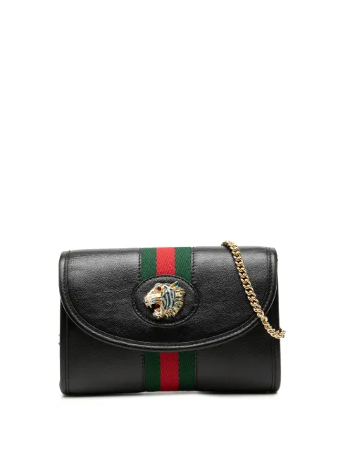 Gucci Pre-Owned 2000-2015 Mini Calfskin Rajah Web Chain crossbody bag