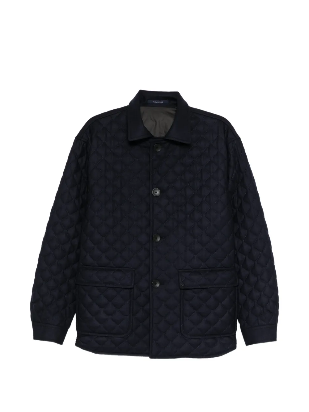 Tagliatore long sleeves padded jacket - Blau