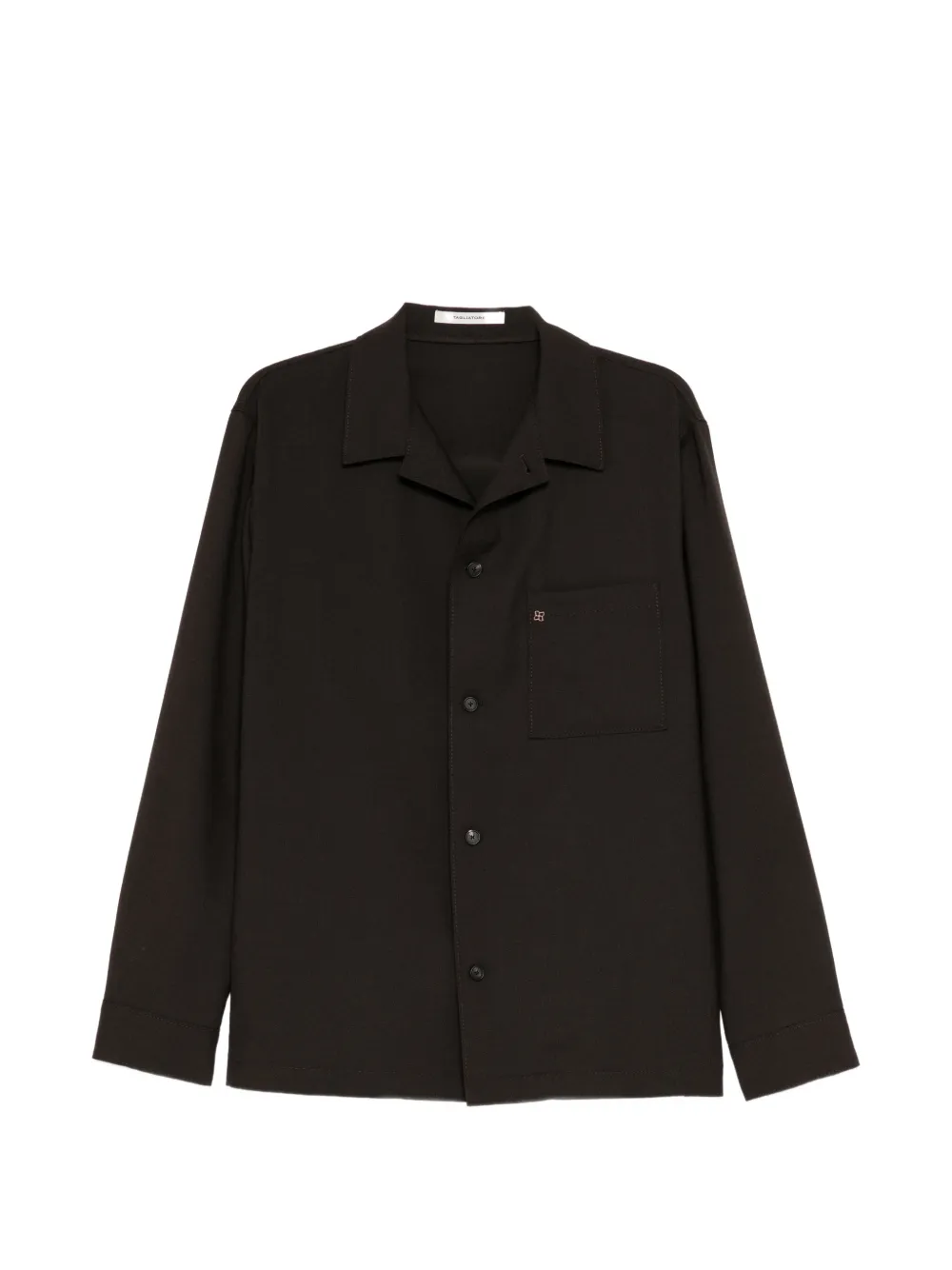 Tagliatore chest pouch pocket shirt jacket - Marron Tagliatore chest pouch pocket shirt jacket - Marron