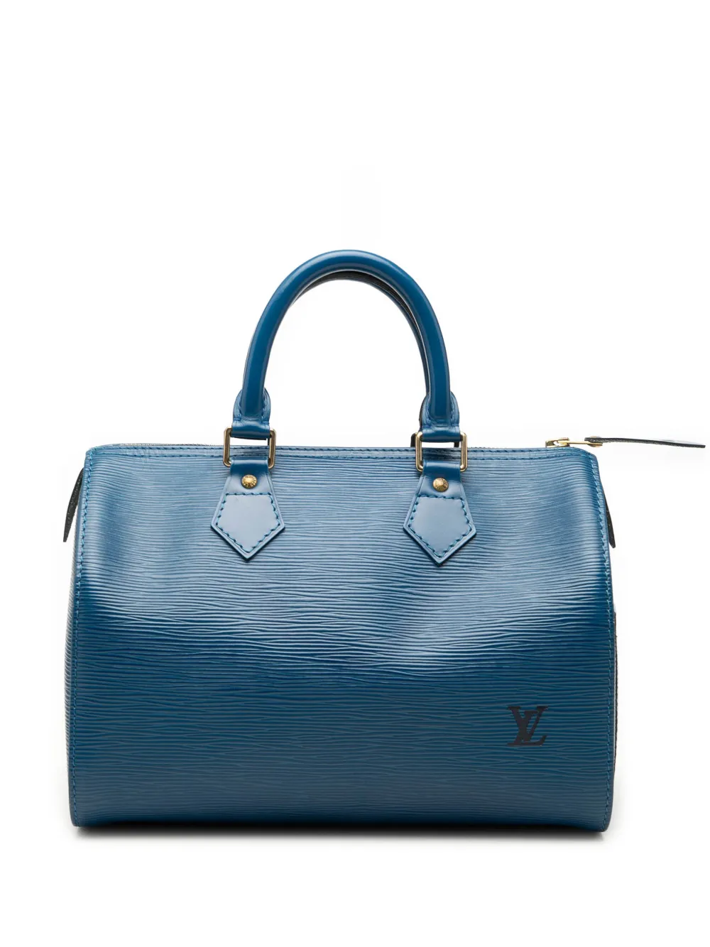 Louis Vuitton Pre-Owned sac boston Speedy 25 en cuir Épi (1994) - Bleu