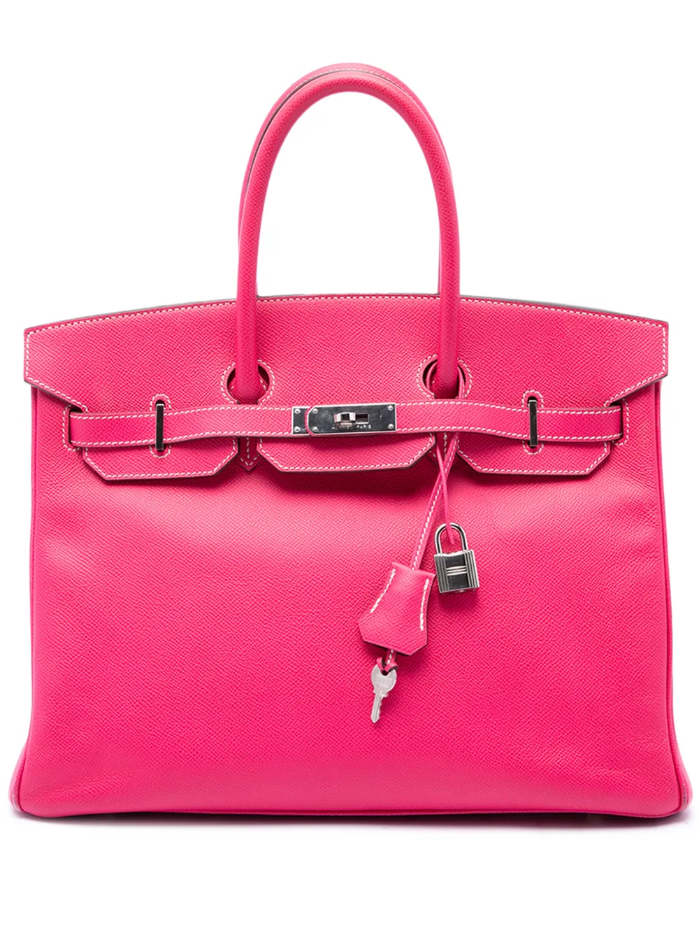 Hermès Pre-Owned 2011 Epsom Candy Verso Birkin Retourne Handtasche 35cm - Rosa