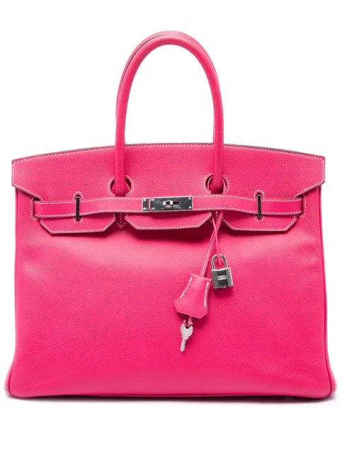 Hermès Pre-Owned 2011 Epsom Candy Verso Birkin Retourne 35 handbag