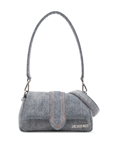 Jacquemus Pre-Owned 2000-2026 Small Padded Denim Le Bambimou satchel