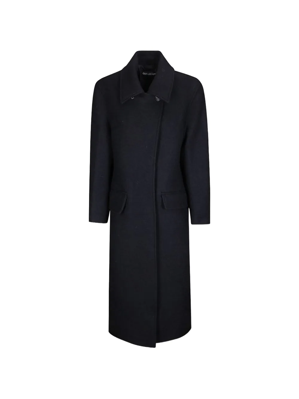 OUR LEGACY Boulevard button-fastening virgin-wool coat