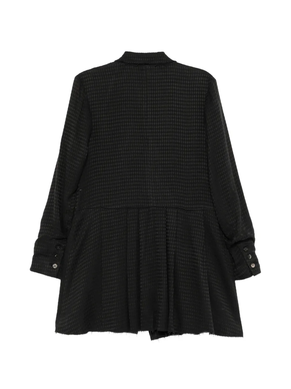 A Tentative Atelier Blazer met dubbele rij knopen Zwart