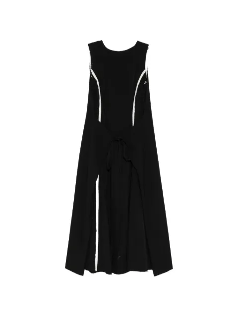 A Tentative Atelier Kimono gathered dart dress