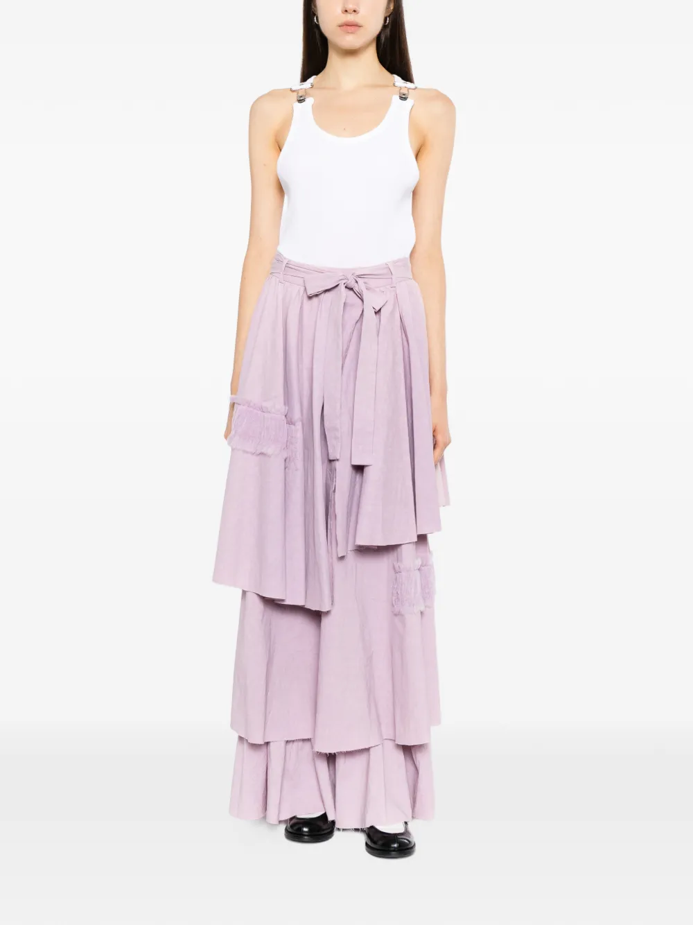 A Tentative Atelier Genova skirt Roze