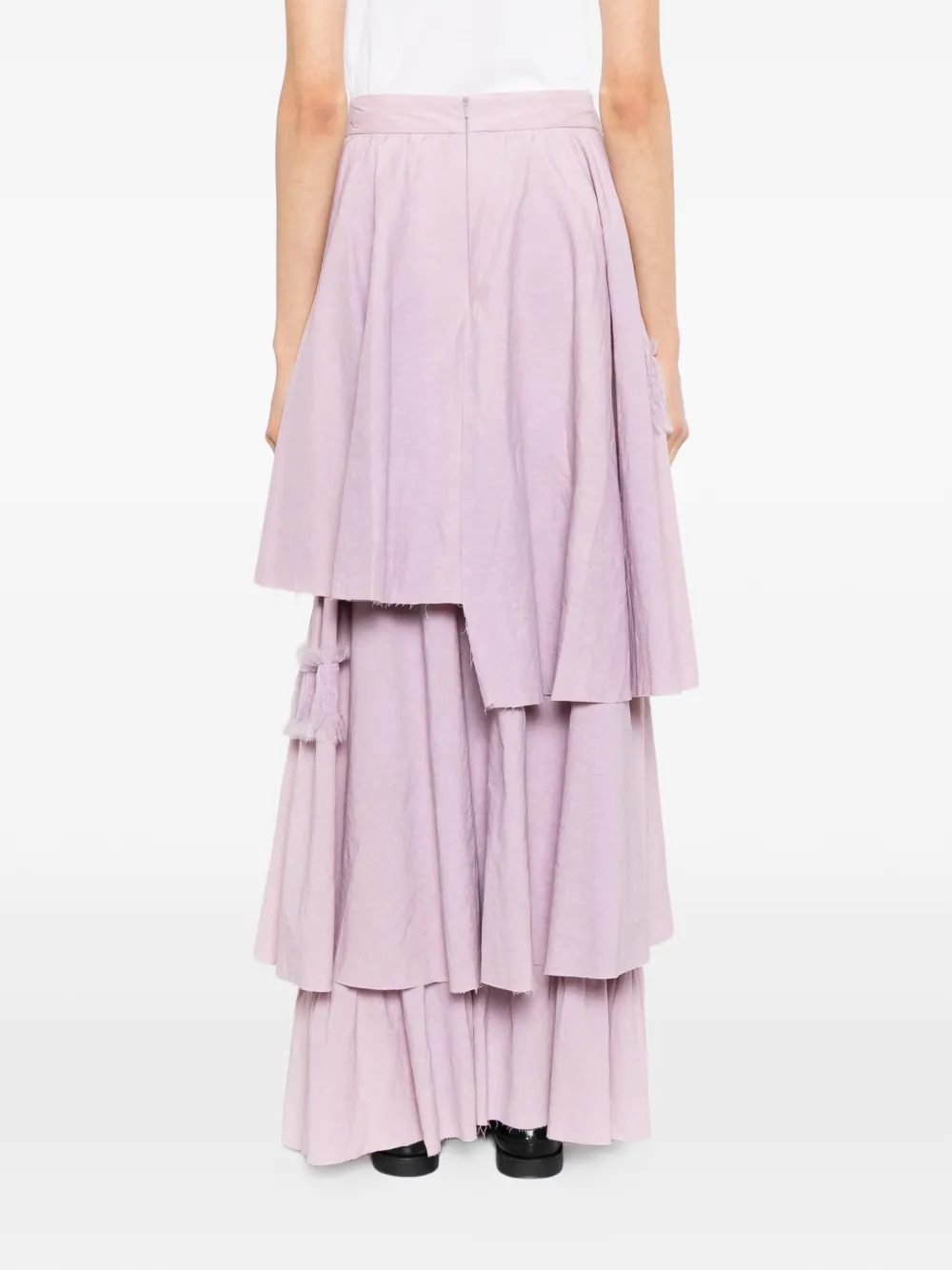 A Tentative Atelier Genova skirt Roze