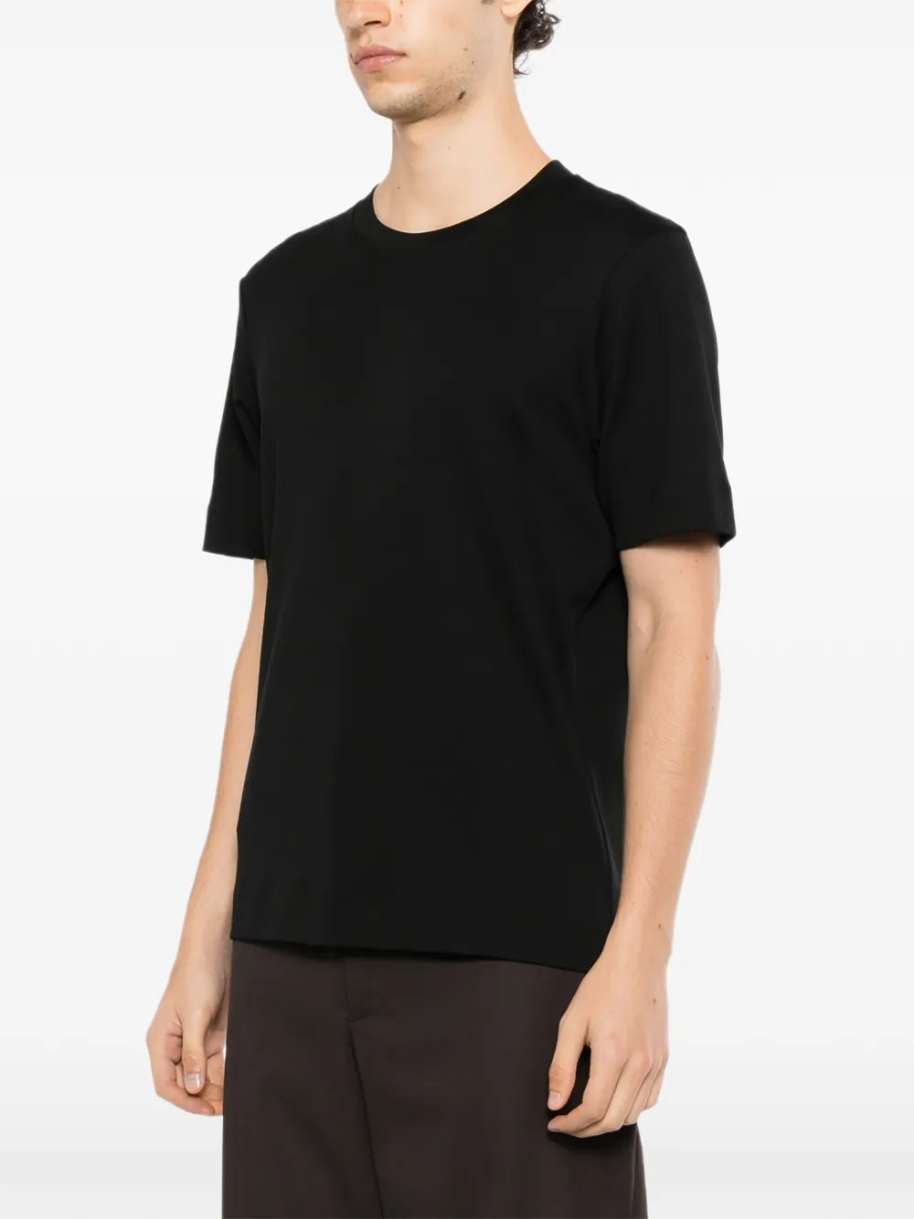 Tagliatore T-shirt met ronde hals Zwart