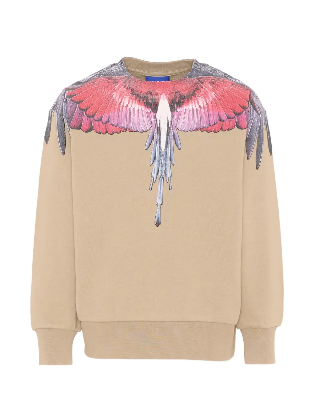 COUNTY OF MILAN Wings-print sweatshirt - Toni neutri