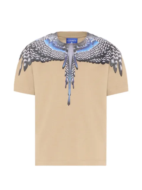 COUNTY OF MILAN Wings-print T-shirt