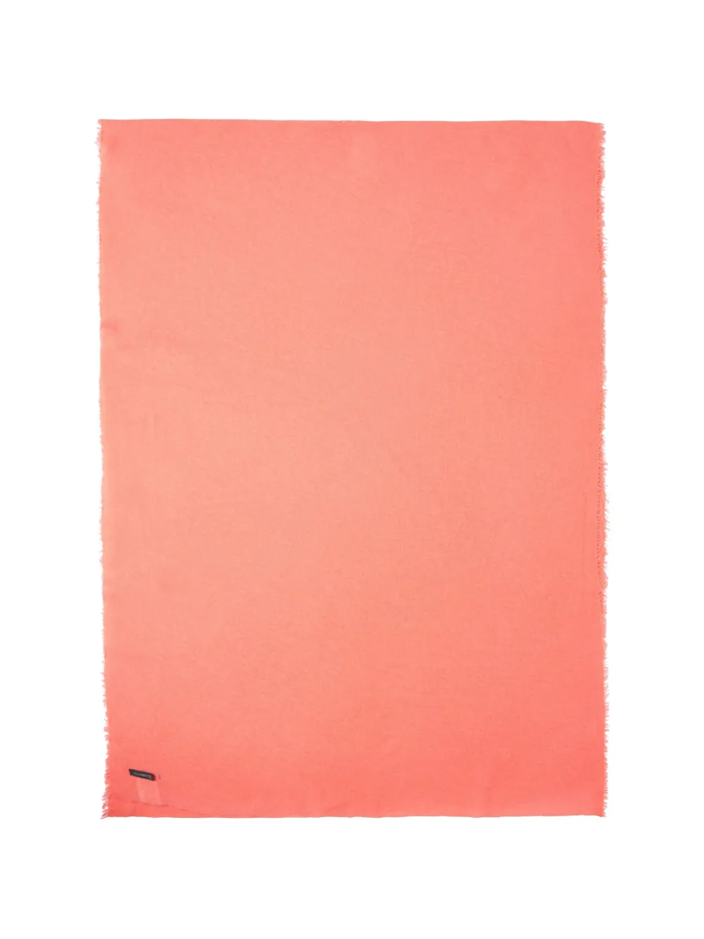 Faliero Sarti Adriel frayed scarf - Red