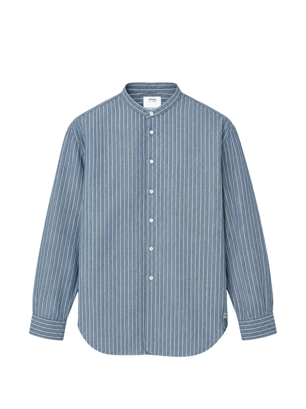 visvim Ingall vertical-stripe shirt - Bleu visvim Ingall vertical-stripe shirt - Bleu