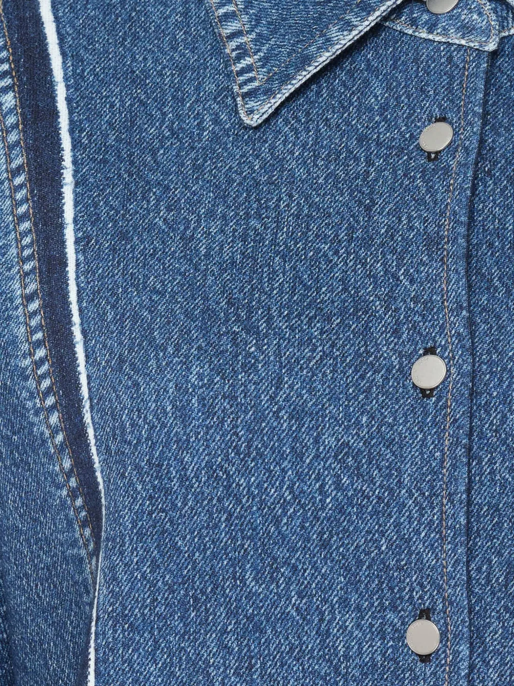 rag & bone Miramar denim blouse Blauw
