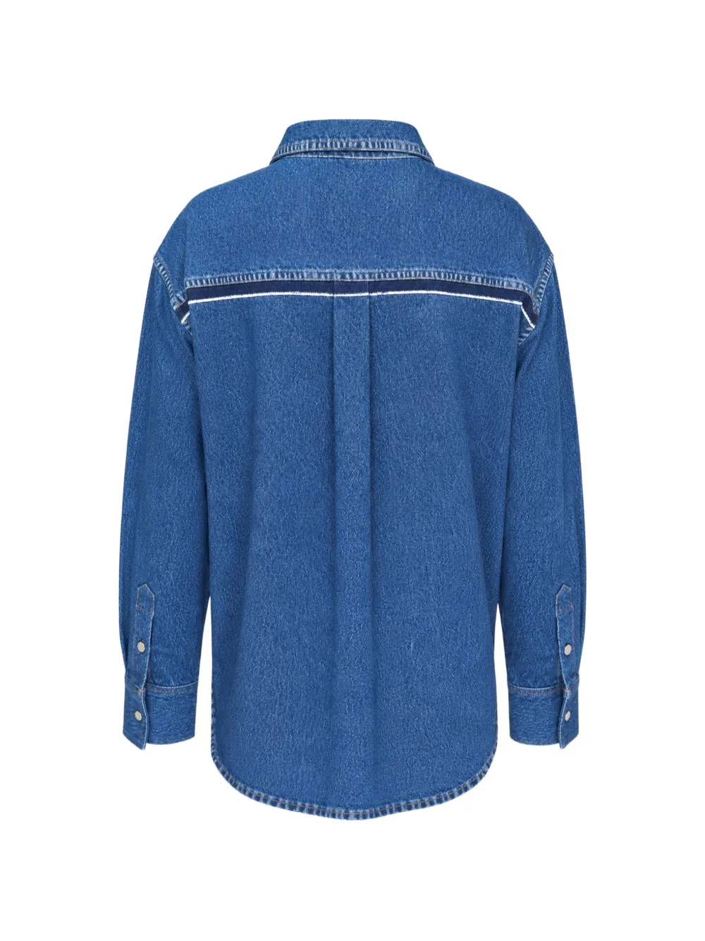 rag & bone Miramar denim blouse Blauw