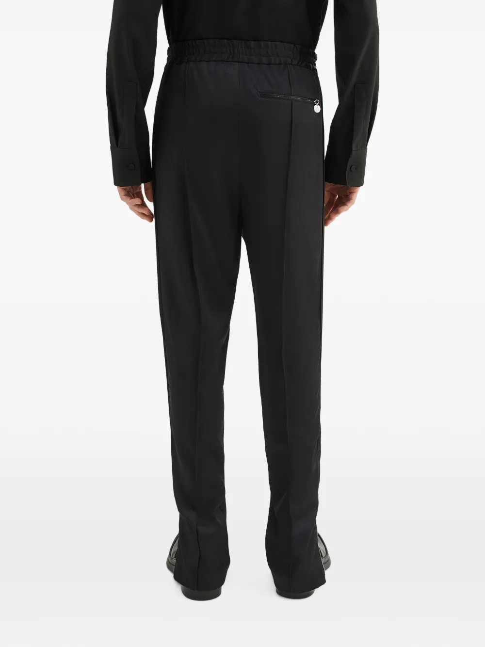 Jil Sander Broek met ritszoom Zwart