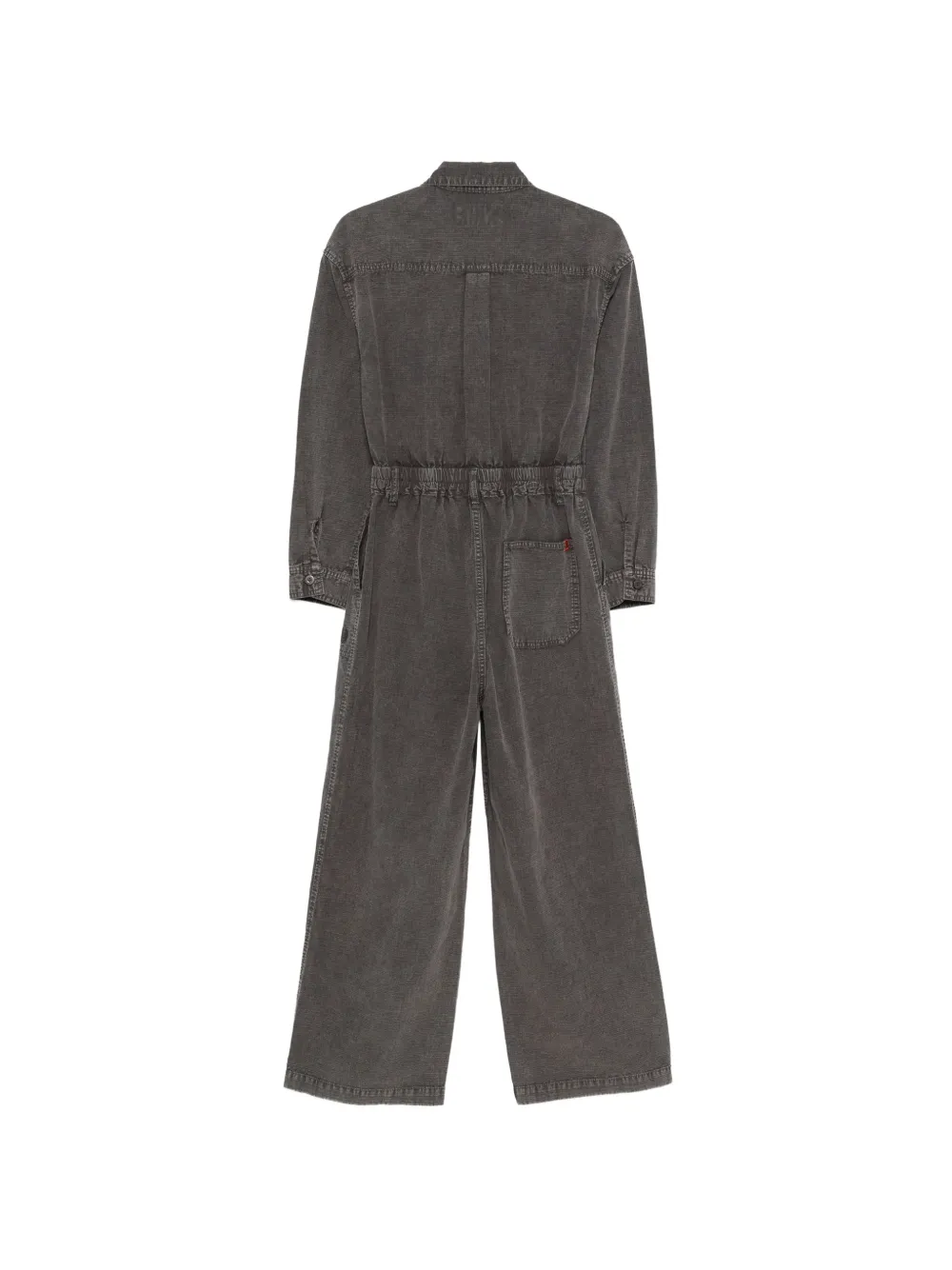 UNIVERSAL OVERALL ripstop-textured jumpsuit Grijs