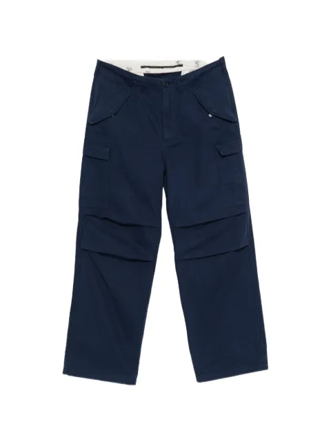 UNIVERSAL OVERALL  cargo-pockets wide-leg trousers