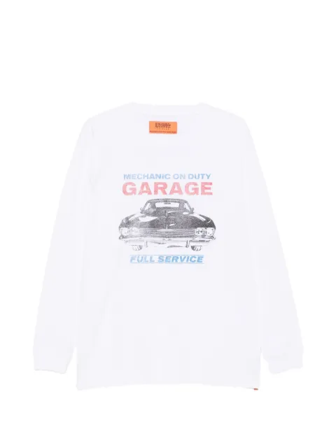 UNIVERSAL OVERALL  graphic-print long-sleeve T-shirt