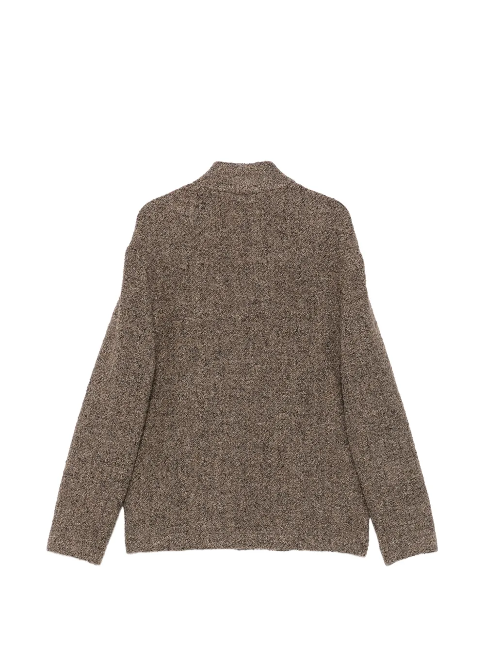 Emporio Armani button-fastening jacket Bruin