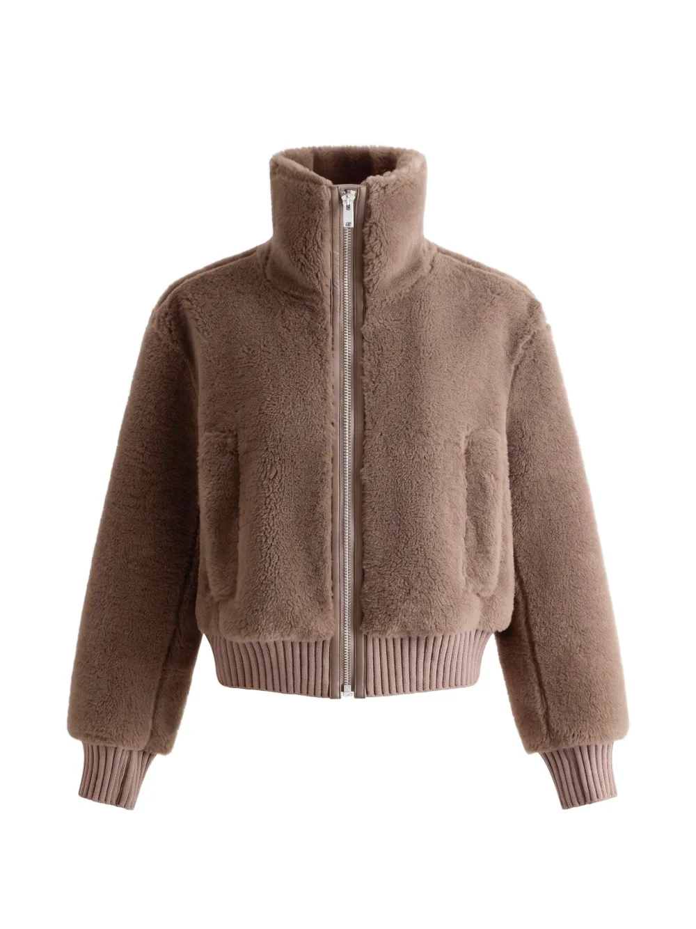 Fusalp Giacca Melsy in pile - Marrone