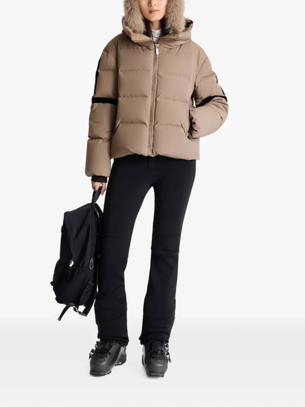 Fusalp Barsy gewatteerd ski-jack Beige