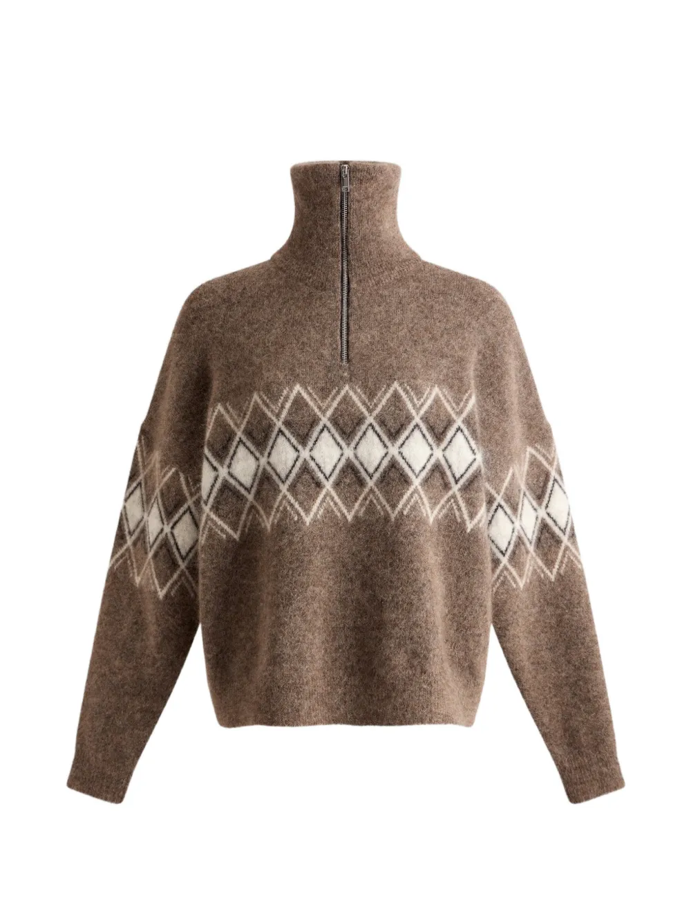 Fusalp Mireva Sweater in Brown, view 5